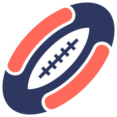 Rugby Ball Icon