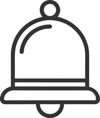 Notification icon flat style. Vector illustration collection.