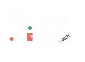 vector illustration of a medical background