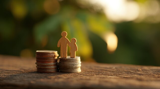 Family Symbols on Coins Representing Wealth and Progression