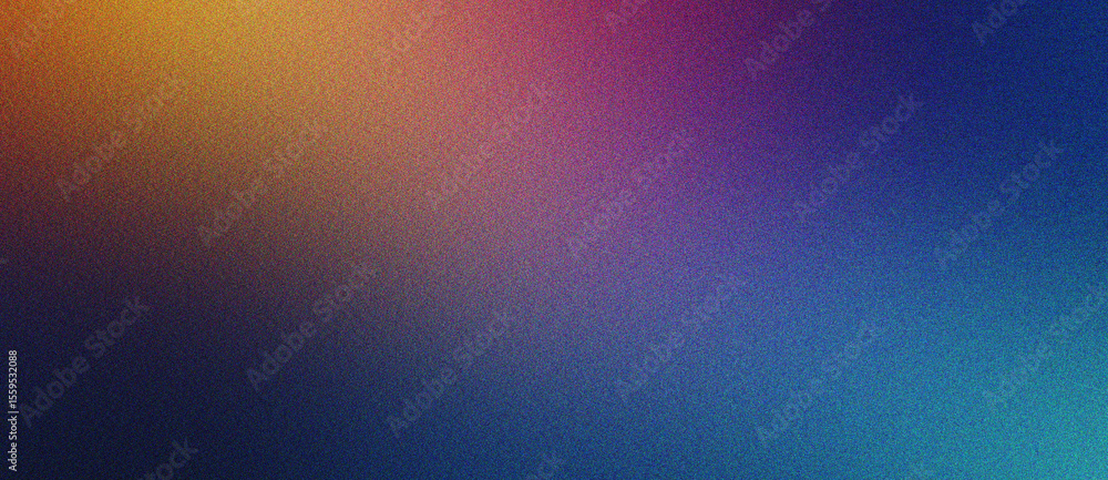 Aufkleber cyan, khaki and mint gradient noise texture soft artistic effect background for branding, web design