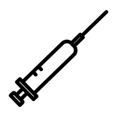 syrings line icon