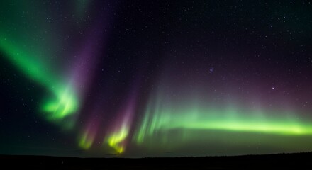 Obraz premium Northern Lights Aurora Borealis