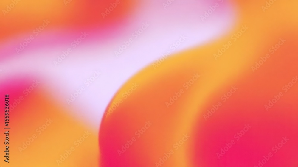 Aufkleber abstract vibrant gradient background with soft blurs and smooth transitions