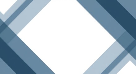 Fototapeta premium Photo of overlapping blue lines create a geometric abstract background with a clean and modern feel
