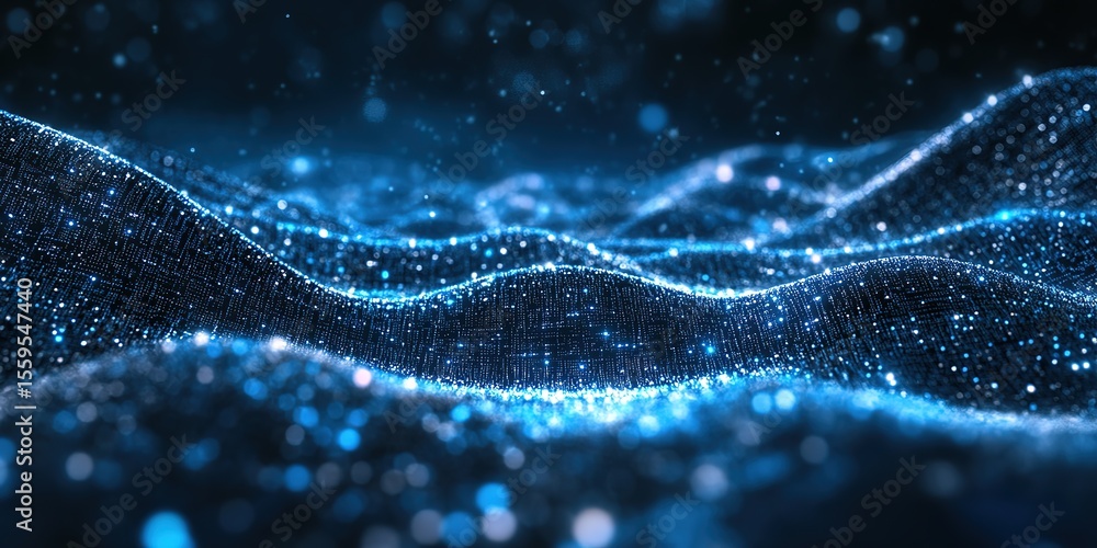 Poster elegant digital technological background for tech processes, neural networks, artificial intelligenc