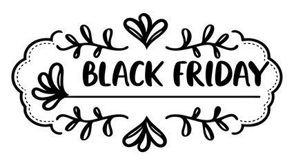 Black Friday Typography