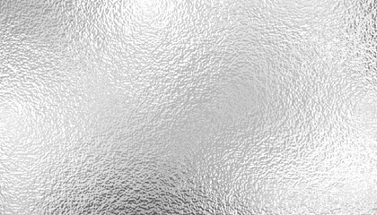 Silver mirror texture. Vector metallic foil, abstract gradient background. Chrome glitter surface