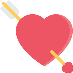 heart arrow icon