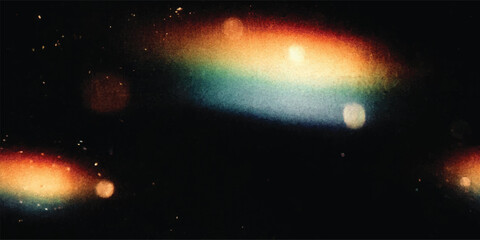 Vector seamless pattern, Abstract dirty or aging film light leaks. Dust particle and grain texture or dirt use for overlay film frame effect with space for vintage grunge design