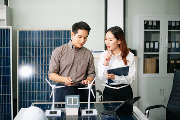 Cutting edge solar panel battery concept with our team of renewable energy engineers. Witness...