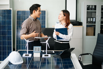 Cutting edge solar panel battery concept with our team of renewable energy engineers. Witness...