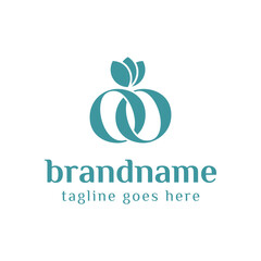 Letters OO Beauty Lowercase Logo, symbolizing sophistication, style, and timeless beauty
