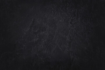 Dark grey black slate texture in natural pattern with high resolution for background and design art work. Black stone wall.