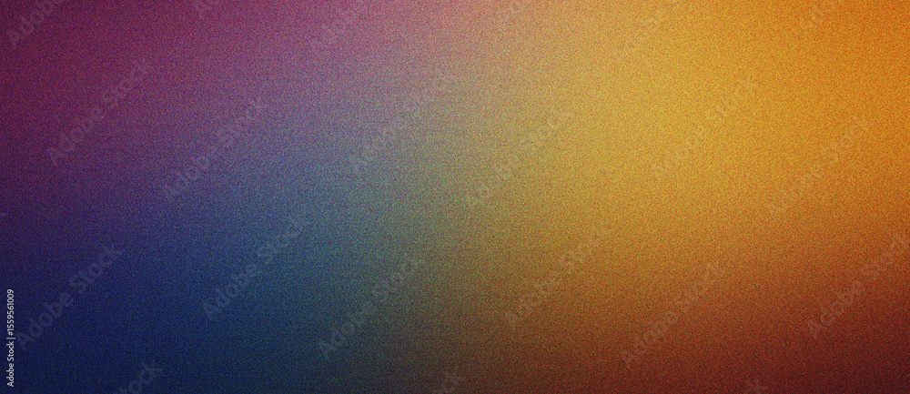 Poster tan, indigo and orange gradient smooth noise texture overlay background for modern art, design use, 