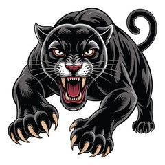 black panther tattoos, black panther vector image