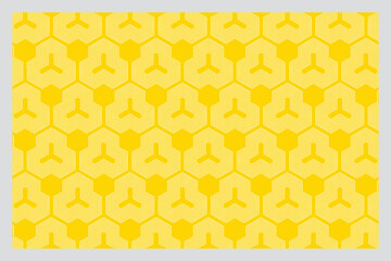 Unique polygon line background in white with yellow background. background design. seamless pattern