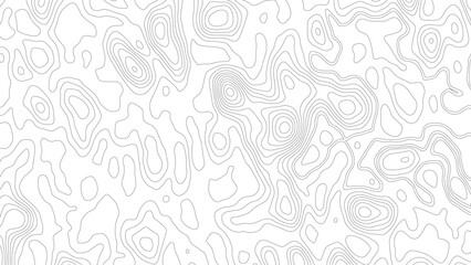 topographic wavy pattern design. 3D waves, White wave paper curved reliefs. Topographic background and texture, monochrome image. 