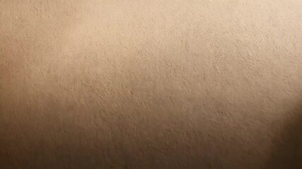 Close-up of rough tan paper texture with imperfections and subtle tonal variations creating a vintage artistic background. - Powered by Adobe