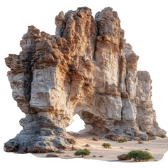 Stone cliff transparent background