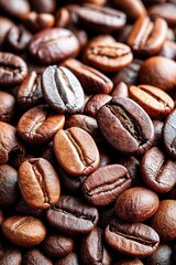 Naklejka premium Close-up coffee beans (2)