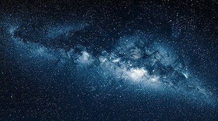 Obraz premium Vast expanse of the milky way galaxy.