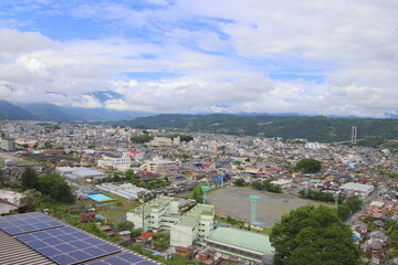 秩父市都市風景