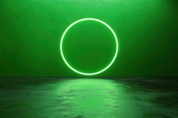 Graphic circle loading animation on green screen background for dynamic visual effects in digital projects, Loading Graphic Circle On Green Screen