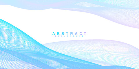 abstract background. blue and purple wavy shapes background.