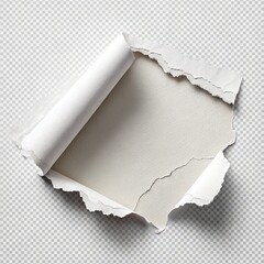 Realistic Torn Paper Texture Background Collection &ndash; High-Resolution Blank and Crumpled Paper Edge Effects for Collage, Scrapbook, and Graphic Design Projects