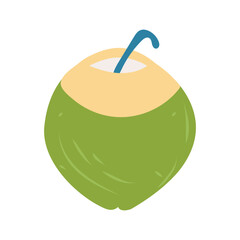 Color icon for  coconut