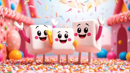 birthday cake with candles