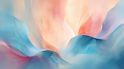 Abstract Flowing Colors Background Design