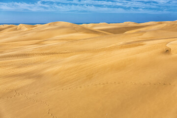 Maspalomas Duna - Desert in Canary island Gran Canaria