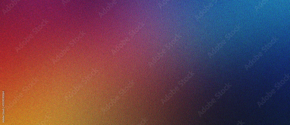 Poster khaki, brown and blue gradient soft texture background with smooth grainy noise for web or design us