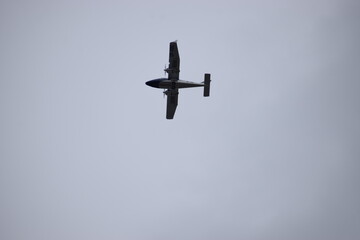 airplane in the sky