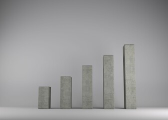Digital iamge of bar graph