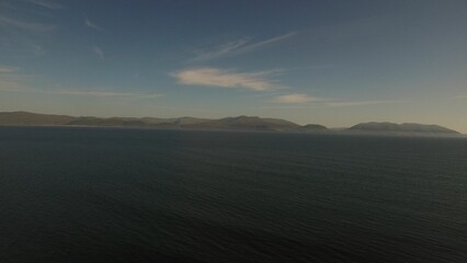 Idyllic view of sea against sky