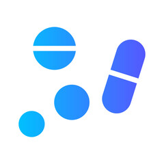 medicine gradient icon
