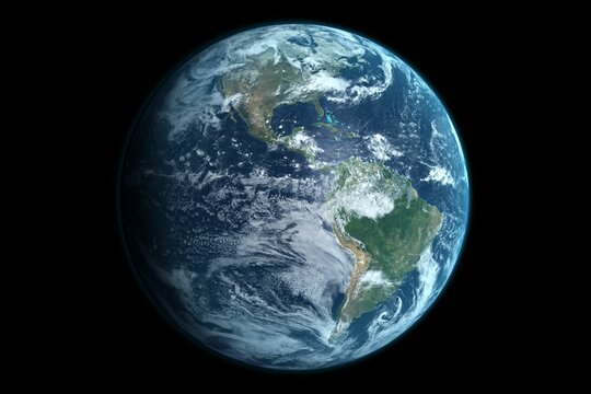 Fototapeta Computer gbraphic image of earth