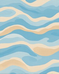 Abstract of blue water background for decoration.