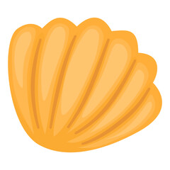 Seashell Illustration. Summer Clipart