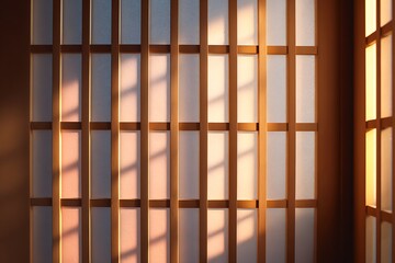 Japanese style window background.