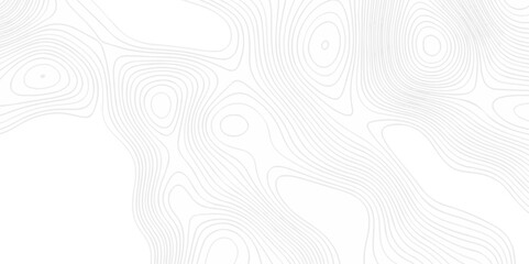 Abstract topography pattern seamless lines sea map modern design white background. Abstract digital topographic contour map concept space geometric strip grid line. Natural discovery of maps.	