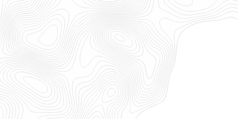 Abstract topography pattern seamless lines sea map modern design white background. Abstract digital topographic contour map concept space geometric strip grid line. Natural discovery of maps.	