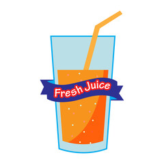  fresh juice. juice of watermelon, banana, pineapple, strawberry, orange, mango, blueberry, cherry, raspberry, papaya. vector illustration.