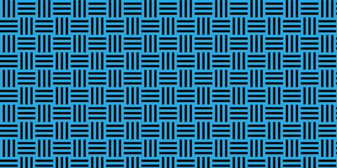 Minimal line Seamless geometric pattern with shapes. Decoration and maze ornament square wall tile.	
