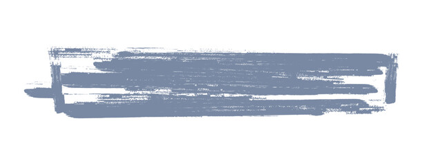 Grunge Brush strokes. Paintbrush Grunge design elements. Hand drawn Grunge texture horizontal text box, decorative elements on transparent background	