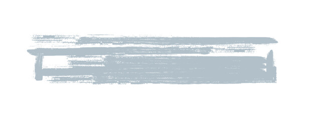 Grunge Brush strokes. Paintbrush Grunge design elements. Hand drawn Grunge texture horizontal text box, decorative elements on transparent background	