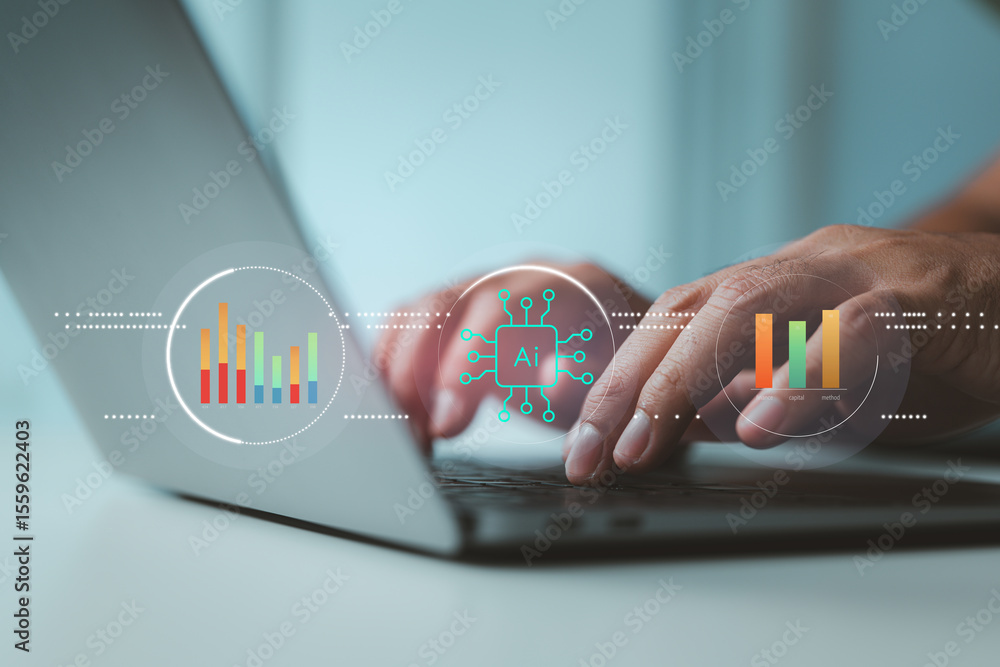 Poster ai-driven business technology and data strategy